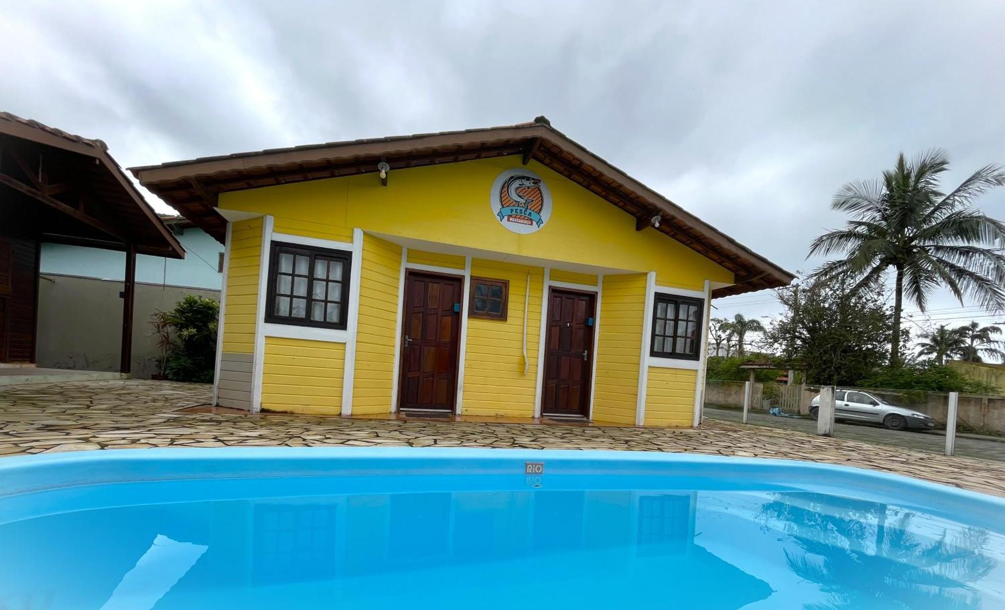 Chale Master Caraguatatuba Cond Alto Padrao Massaguacu Eksteriør billede